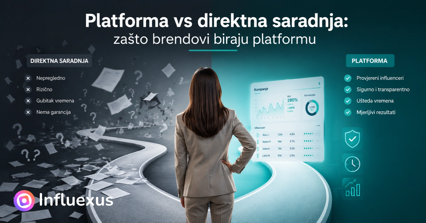 Influencer platforma vs direktna saradnja s influencerima